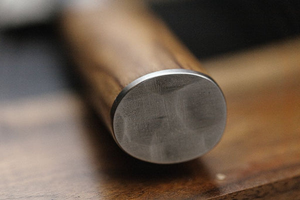 Anvil forged handmade butcher knife