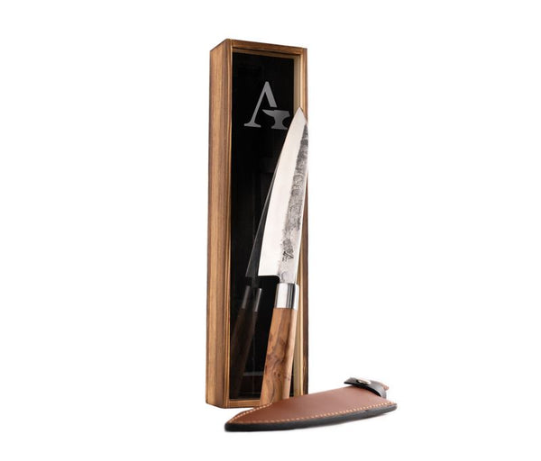 Anvil forged handmade chef's knife