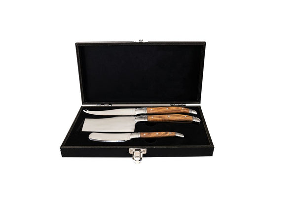 Laguiole cheeseknives set of 3