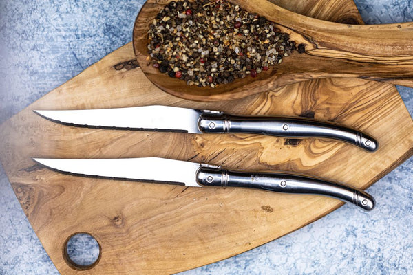 Laguiole affordable steakknives rvs set of 6