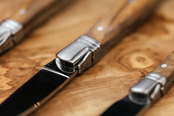 Laguiole cheeseknives set of 3