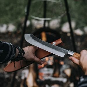 Anvil Forged Handmade Butcher Knife