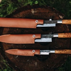 Anvil Forged Handmade Butcher Knife