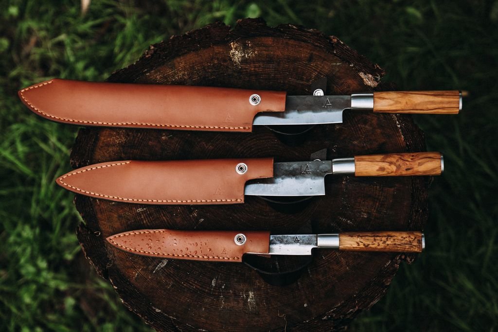 Anvil Forged Handmade Butcher Knife