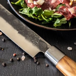 Anvil Forged Handmade Butcher Knife