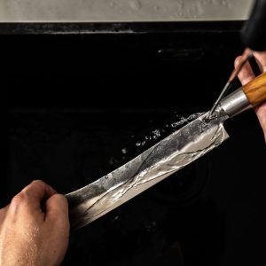 Anvil Forged Handmade Butcher Knife