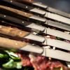Laguiole Steakknives Mixed wood set of 6