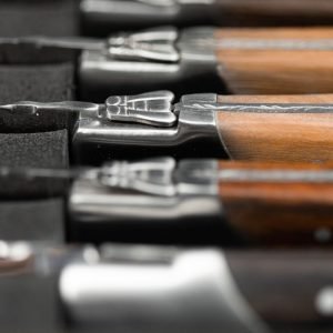 Laguiole Steakknives Mixed wood set of 6