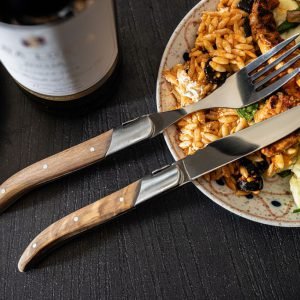 Laguiole Steakknives Olive Wood set of 6