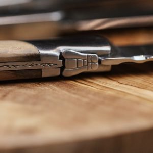 Laguiole Steakknives Olive Wood set of 6