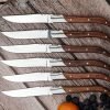 Laguiole Steakknives Rosewood set of 6