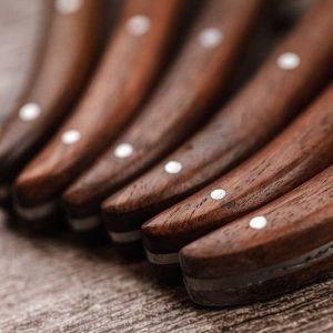 Laguiole Steakknives Rosewood set of 6