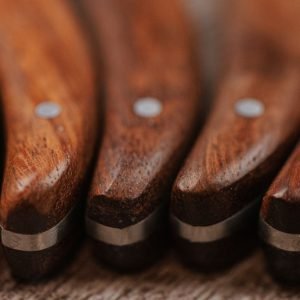 Laguiole Steakknives Rosewood set of 6