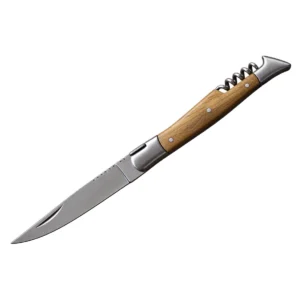 Couteau de poche Exclusif en bois d'olivier