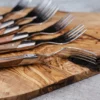 Laguiole Du Monde 6x Exclusive Forks in rosewood