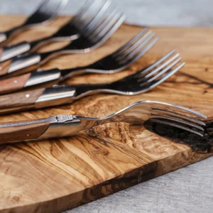 Laguiole Du Monde 6x Exclusive Forks in rosewood